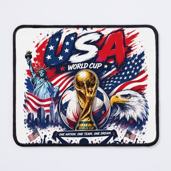 Item preview, USA Football Champions – Joyful Triple Victory Soccer Team Graphic designed and sold by Wear Sculpt.