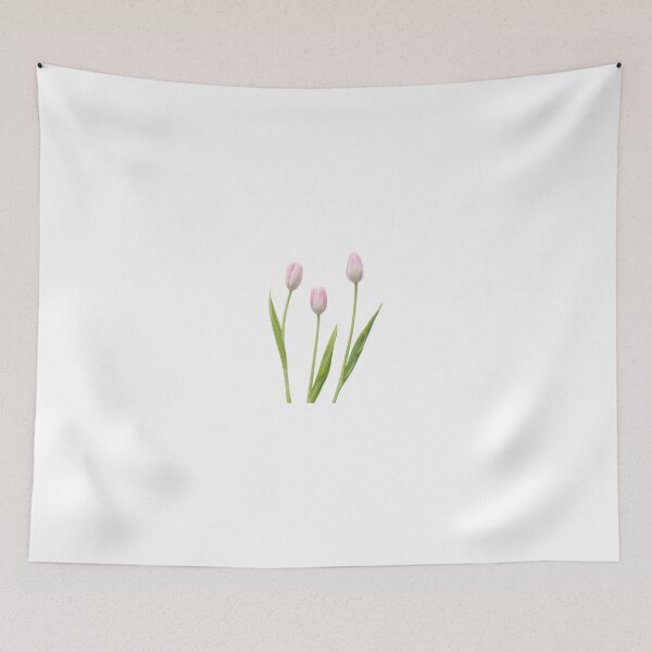 Item preview, Beautiful Soft Pink Tulip Flowers designed and sold by DailyDoodlesBySumbul.