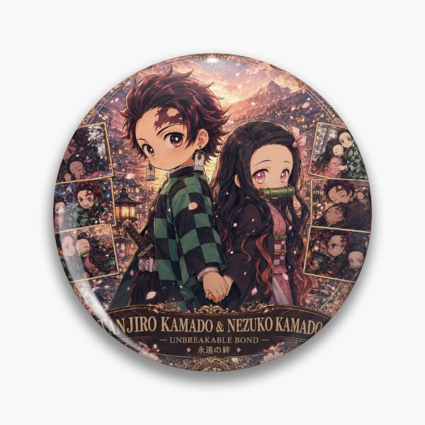 Item preview, Tanjiro & Nezuko Eternal Bond designed and sold by InspireArtI.