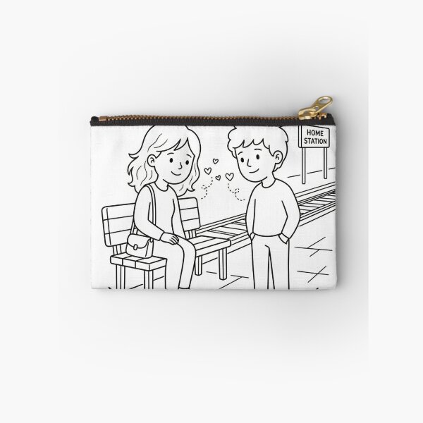 Item preview, Love Is Waiting At The Station designed and sold by mtltpz.