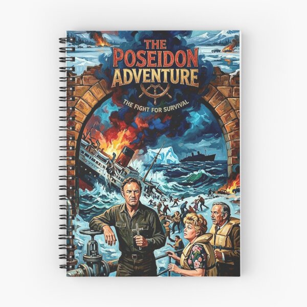 Item preview, The Fight for Survival. – The Poseidon Adventure Fine Art Print designed and sold by Art's Diner.
