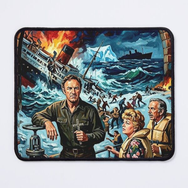 Item preview, The Fight for Survival. – The Poseidon Adventure Fine Art Print designed and sold by Art's Diner.
