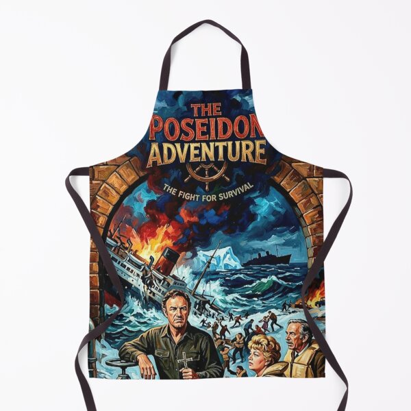 Item preview, The Fight for Survival. – The Poseidon Adventure Fine Art Print designed and sold by Art's Diner.