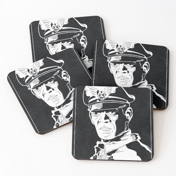 Item preview, GENERAL M. BISON - Street Fighter (Black and White) designed and sold by FamousWeirdosRB.