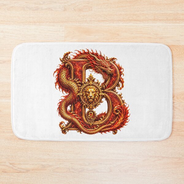 Item preview, Embermane Dragon-Leo Letter B designed and sold by BlissBlvdShop.
