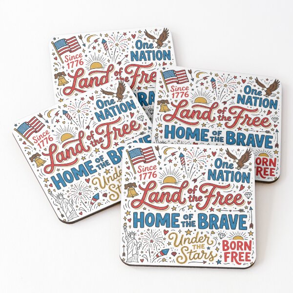 Item preview, Land of the Free designed and sold by PlushFutura.