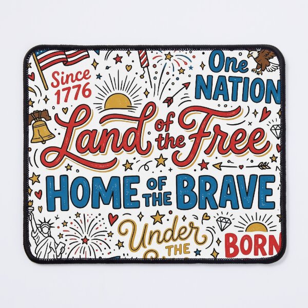 Item preview, Land of the Free designed and sold by PlushFutura.