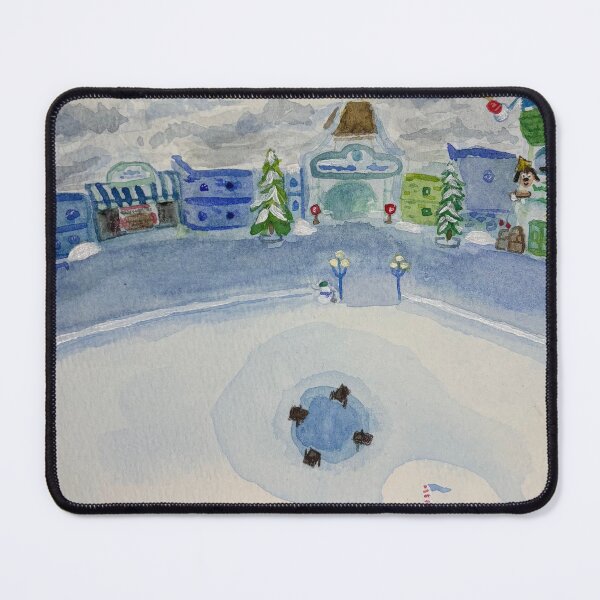 Item preview, toontown inspired watercolor the brrrgh designed and sold by mal-the-toon.