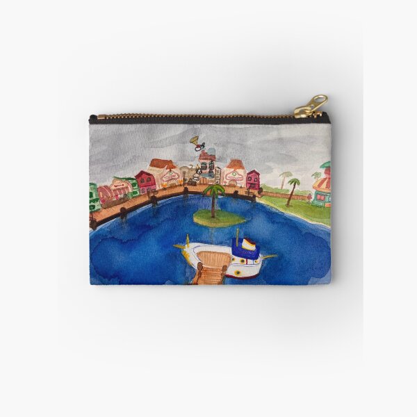 Item preview, toontown inspired watercolor donalds dock designed and sold by mal-the-toon.