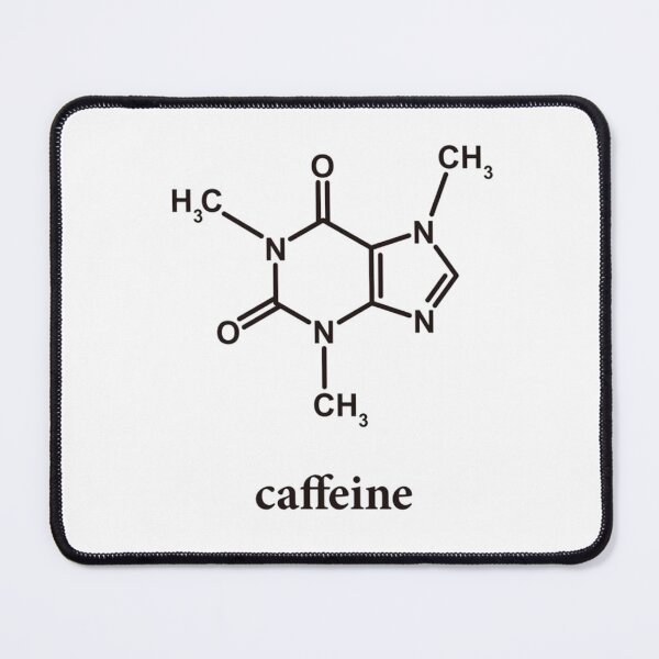 Item preview, Caffeine Molecule Chemistry Design – Coffee Formula for Science & Coffee Lovers designed and sold by Mavriboy.