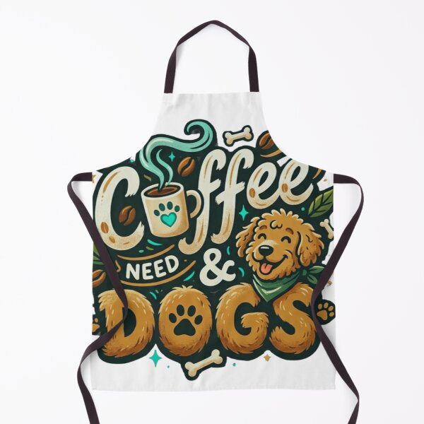 Item preview, Coffee & Dogs – Funny DOG LOVERS Shirt, Unique Graphic Tee, Gift Idea designed and sold by Hanno0.