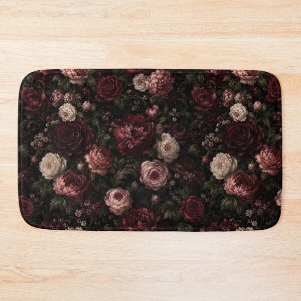 Item preview, Dark Romantic Floral Vintage Rose Pattern designed and sold by Ioanna-Studio.