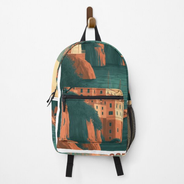 Item preview, Sorrento Italy Travel Poster | Cliffside Harbour Sunset | Poster | Wall Art designed and sold by Amber Sky Creations.