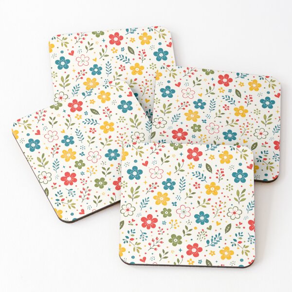 Item preview, Retro Floral Pattern Phone Case Gift For Mom | Vintage Flower Meadow Journal Gift For Students | Boho Botanical Art Tote Bag Gift For Teachers | Colorful Retro Daisy Blanket designed and sold by VivaFy.