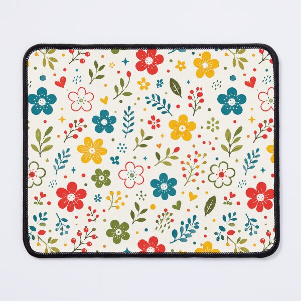 Item preview, Retro Floral Pattern Phone Case Gift For Mom | Vintage Flower Meadow Journal Gift For Students | Boho Botanical Art Tote Bag Gift For Teachers | Colorful Retro Daisy Blanket designed and sold by VivaFy.