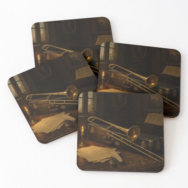 Item preview, The Noble Slide: A Solemn Trombone Solo in Cathedral Light designed and sold by DoReMiStudio.