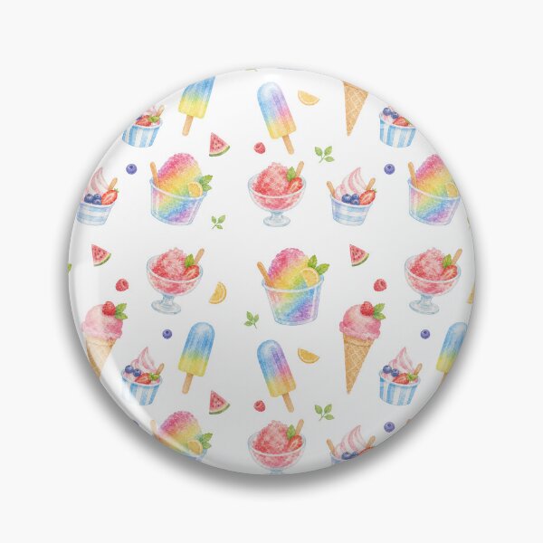 Item preview, Rainbow Shaved Ice Snow Cone Summer Treats designed and sold by Ora-kuro.