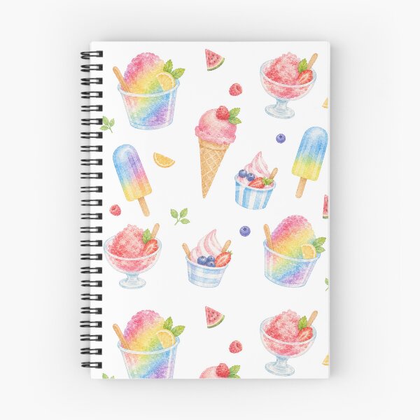 Item preview, Rainbow Shaved Ice Snow Cone Summer Treats designed and sold by Ora-kuro.