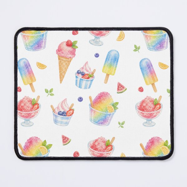 Item preview, Rainbow Shaved Ice Snow Cone Summer Treats designed and sold by Ora-kuro.