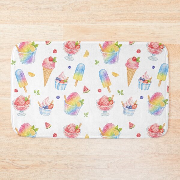 Item preview, Rainbow Shaved Ice Snow Cone Summer Treats designed and sold by Ora-kuro.