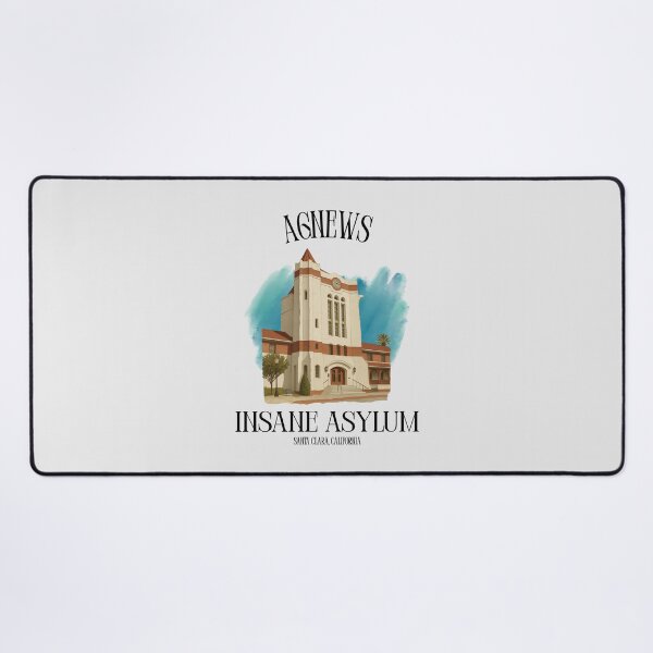 Item preview, Agnews Insane Asylum (Santa Clara, California) Art Style designed and sold by GhostlyWorld.