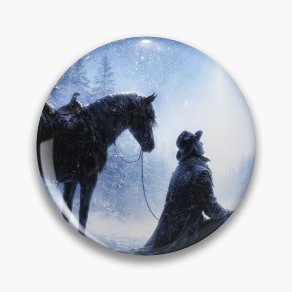Item preview, Country Western Cowboy and Horse Christmas with North Star Holiday designed and sold by Stephanie Laird.