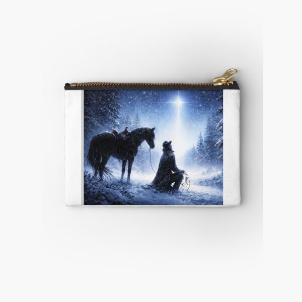 Item preview, Country Western Cowboy and Horse Christmas with North Star Holiday designed and sold by Stephanie Laird.