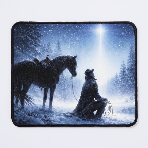 Item preview, Country Western Cowboy and Horse Christmas with North Star Holiday designed and sold by Stephanie Laird.
