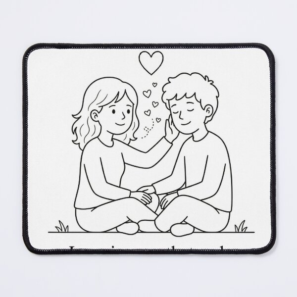 Item preview, Love Is A Gentle Touch designed and sold by mtltpz.