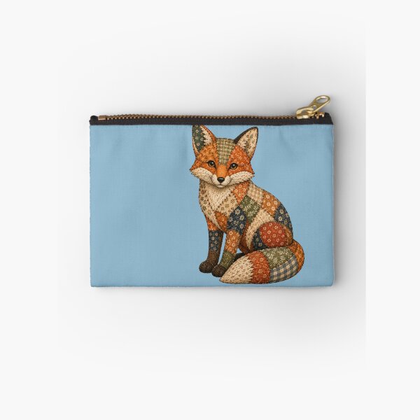 Item preview, Patchwork Quilt Fox designed and sold by MoonlitWhiskers.