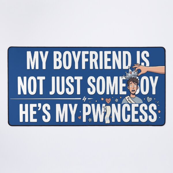 Item preview, My Boyfriend Is My Pwincess Cute Couple designed and sold by RamyGallery.