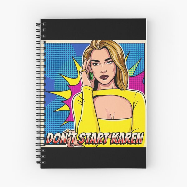 Item preview, DUA LIPA ~ Don't Start Karen POP ART CARTOON designed and sold by TheLastGarden.