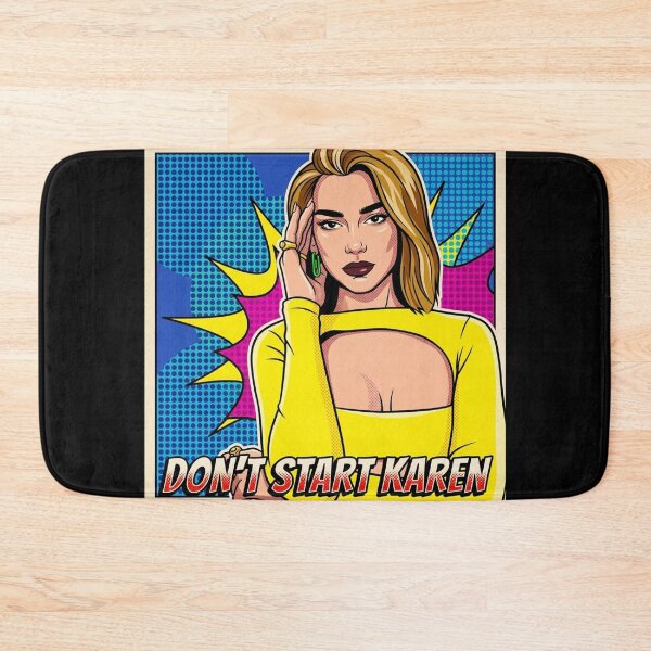 Item preview, DUA LIPA ~ Don't Start Karen POP ART CARTOON designed and sold by TheLastGarden.