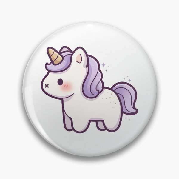 Item preview, Kawaii Magical Star-Dusted Unicorn Vector Art designed and sold by Stickivo.