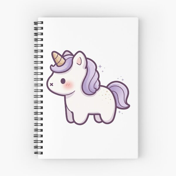 Item preview, Kawaii Magical Star-Dusted Unicorn Vector Art designed and sold by Stickivo.