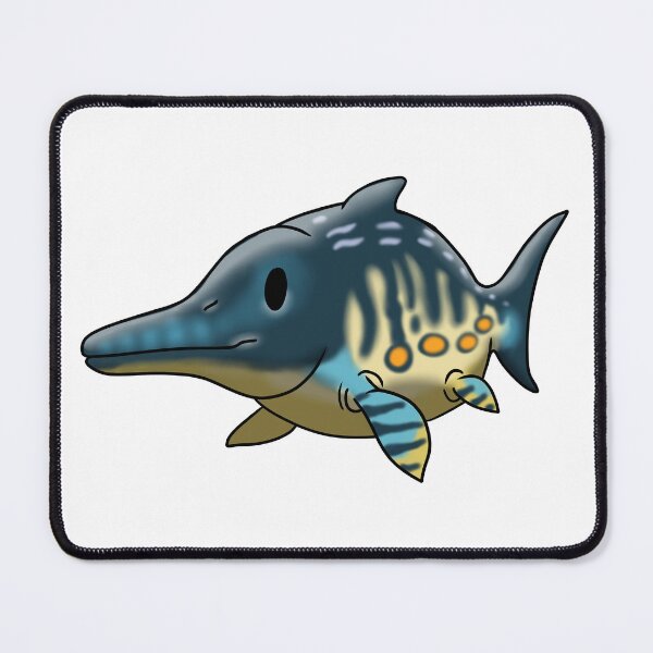 Item preview, Ophthalmosaur in Blue designed and sold by PalaeoBros.