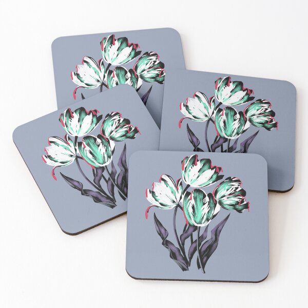 Item preview, Moody Dark Tulips designed and sold by DividY.