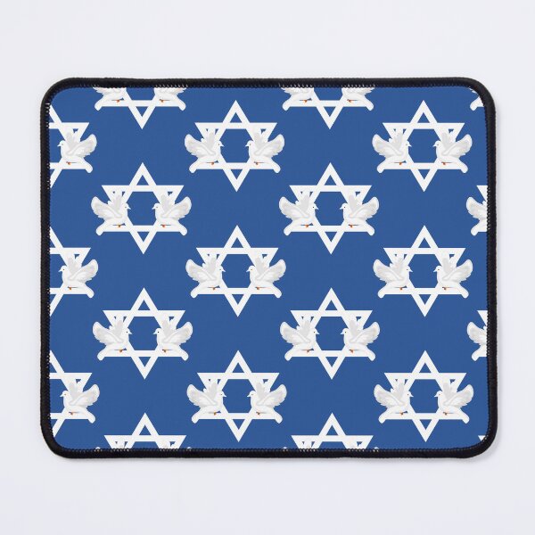 Item preview, Hanukkah Doves of Peace Star of David Pattern Pattern designed and sold by DEC02.