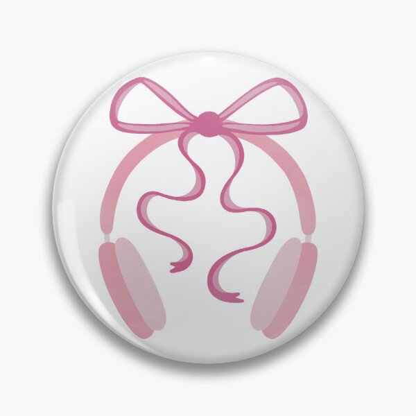 Item preview, Cute Pink Headphones with Bow designed and sold by winterpumpkin.