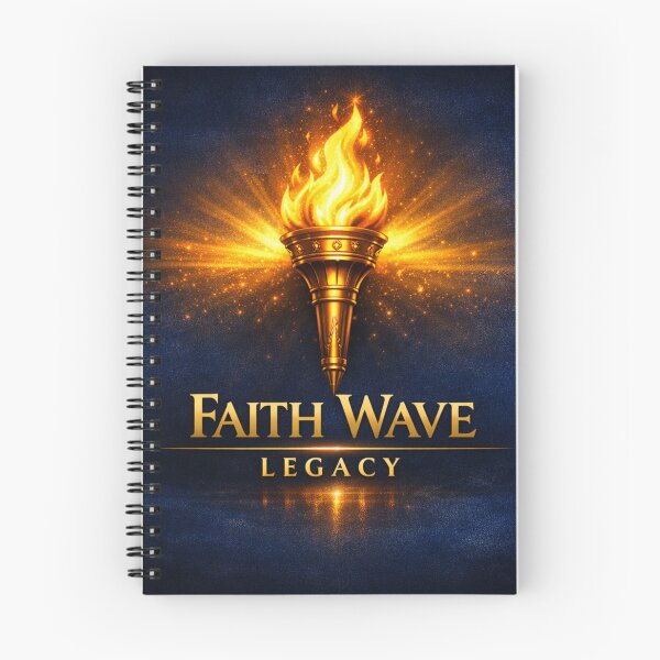 Item preview, Faith Wave Legacy Eternal Torch designed and sold by MastersDesignNk.