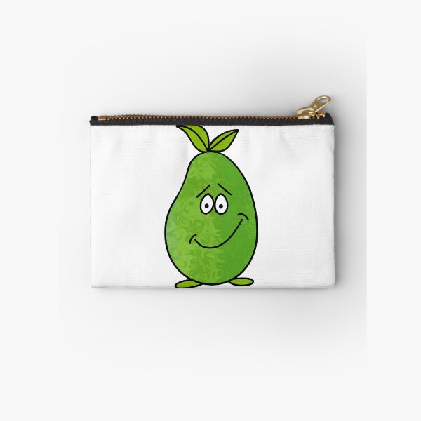 Item preview, Linda pera verde feliz designed and sold by Sartoris Art.