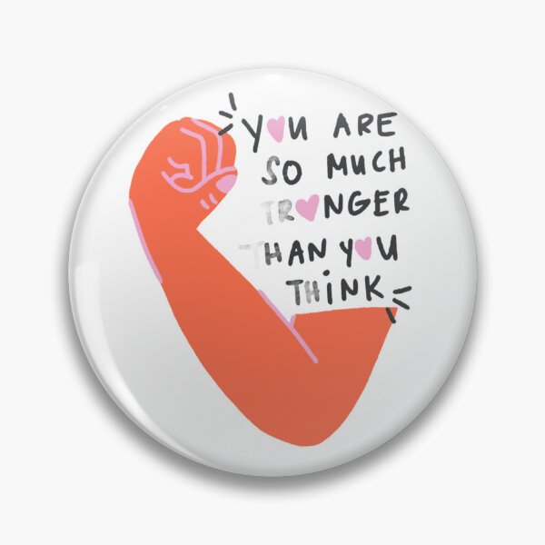 Item preview, You Are Stronger Than You Think designed and sold by DailyDoodlesBySumbul.