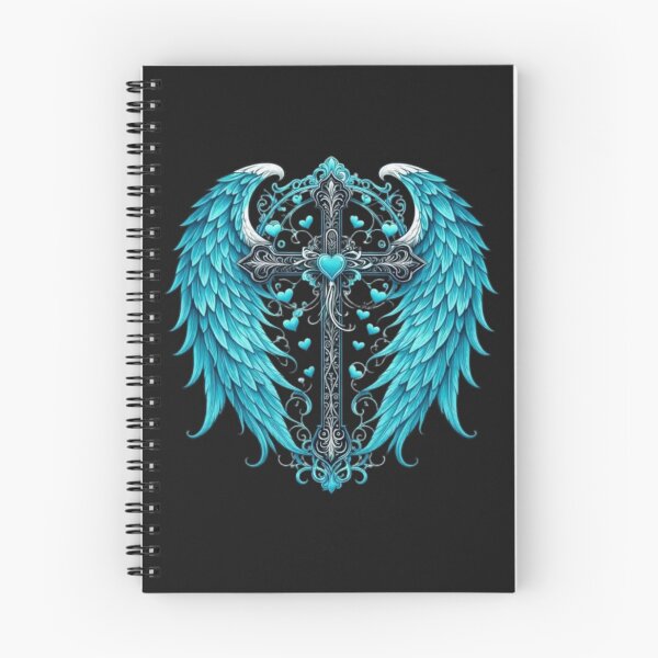 Item preview, Heavenly Wings & Cross of Faith designed and sold by INKRebelGraphic.