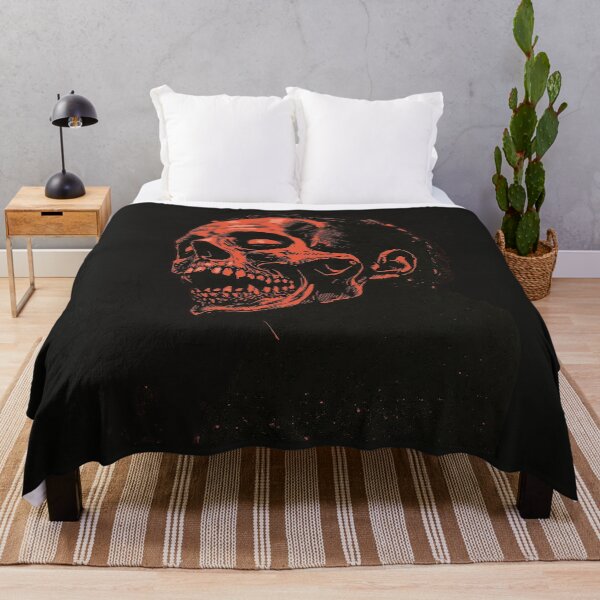 Item preview, Retro Pulp Horror Screaming Zombie Skull Graphic designed and sold by ERODED SELF.