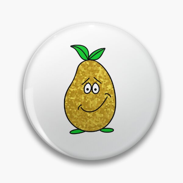 Item preview, Cute Gold Pear designed and sold by Sartoris Art.
