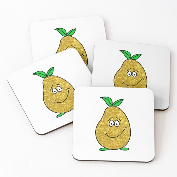 Item preview, Cute Gold Pear designed and sold by Sartoris Art.
