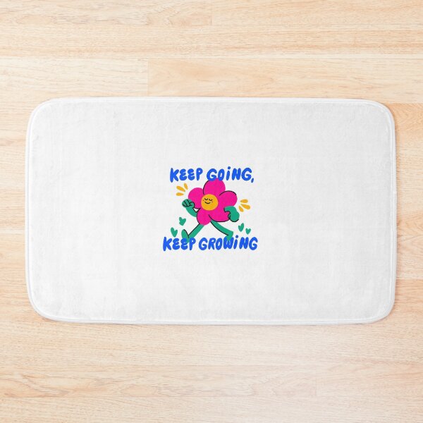 Item preview, Keep Going Keep Growing Motivational Flower designed and sold by DailyDoodlesBySumbul.