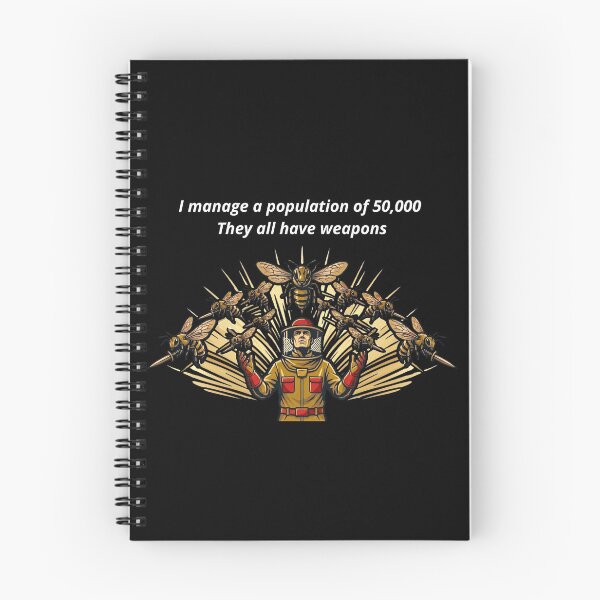 Item preview, I Manage A Population Of 50000 Beekeeper Quote designed and sold by BrutOriginal.