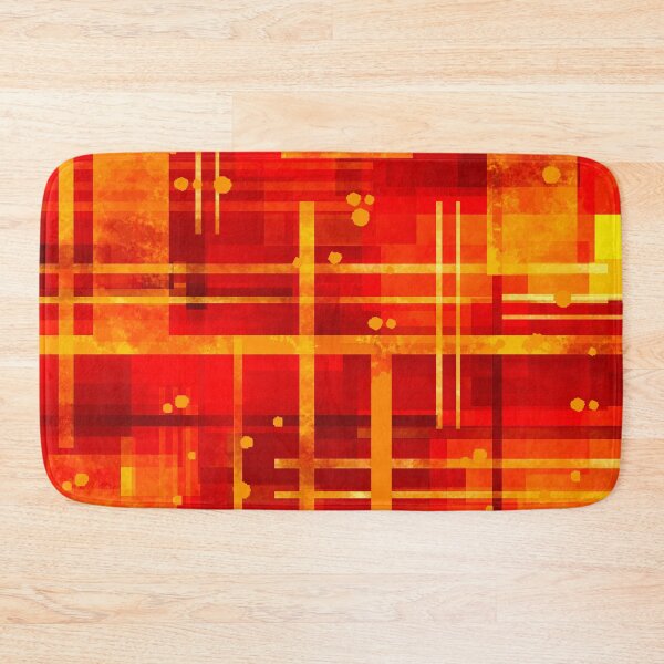 Item preview, Geometric Red and Yellow Abstraction designed and sold by Andrew  Hitchen.