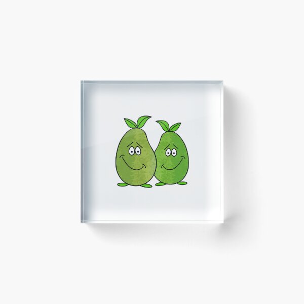 Item preview, Cute Pair Of Green Pears designed and sold by Sartoris Art.